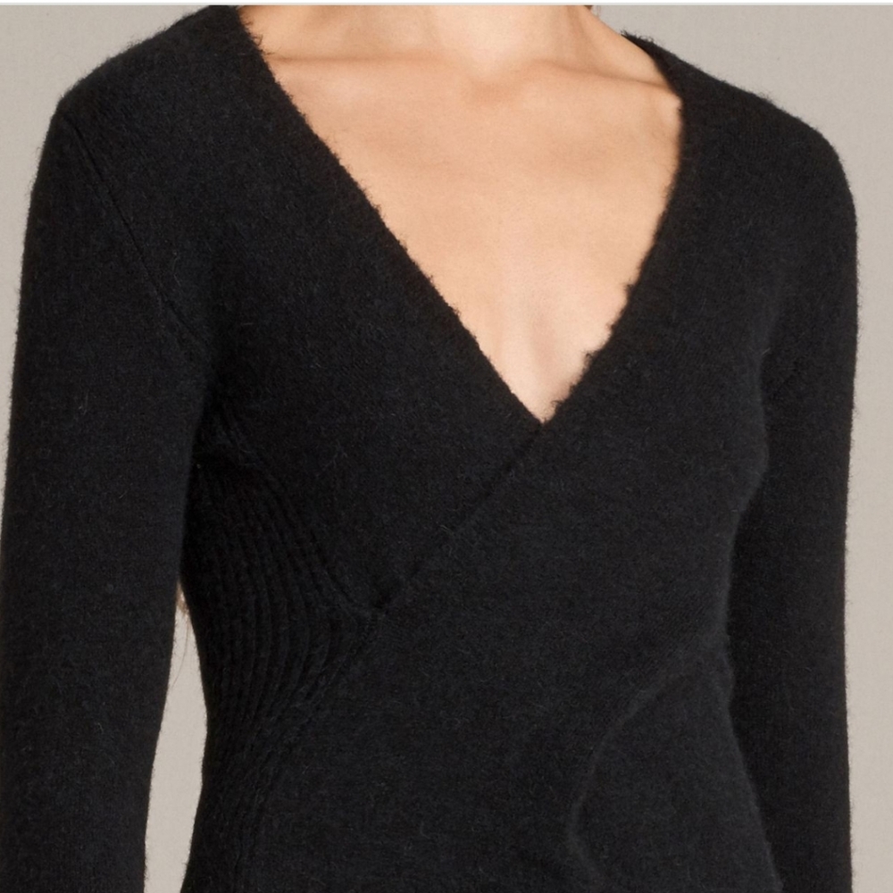 All Saints black Faria jumper sweater size medium